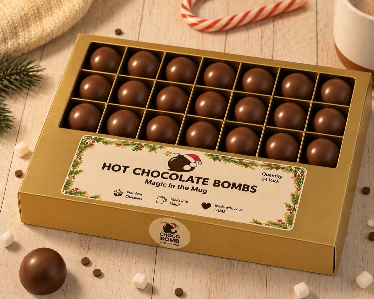 24 Hot Chocolate Bombs