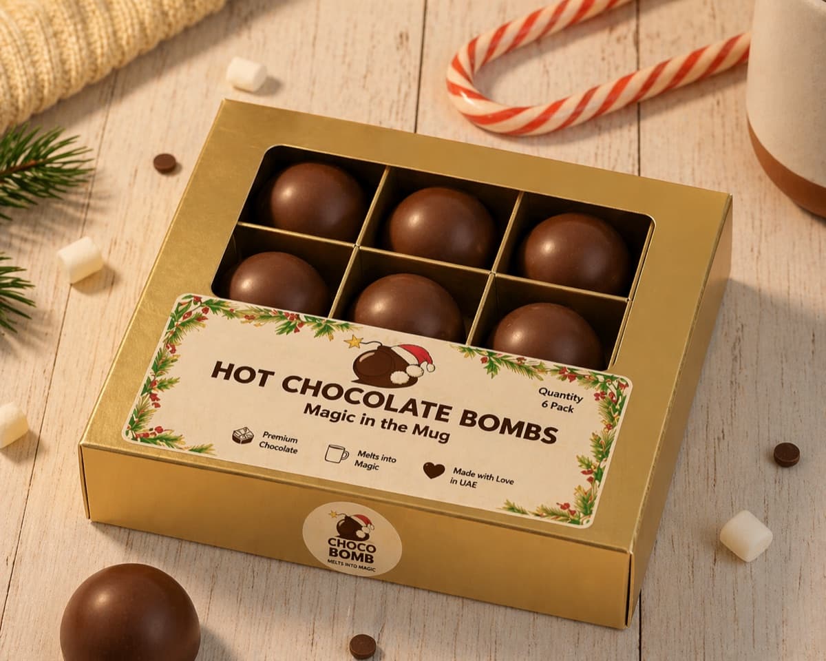 6 Hot Chocolate Bombs